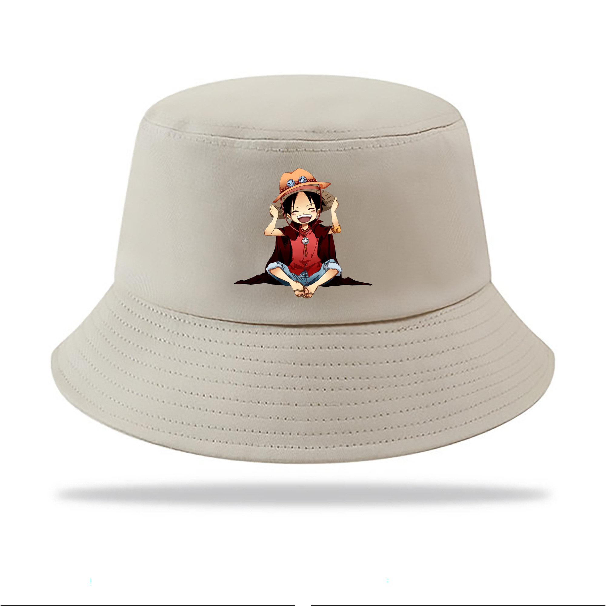 ワンピース モンキー・D・ルフィ ONE PIECE Monkey D. Luffy アウトドア日除けバケットハット